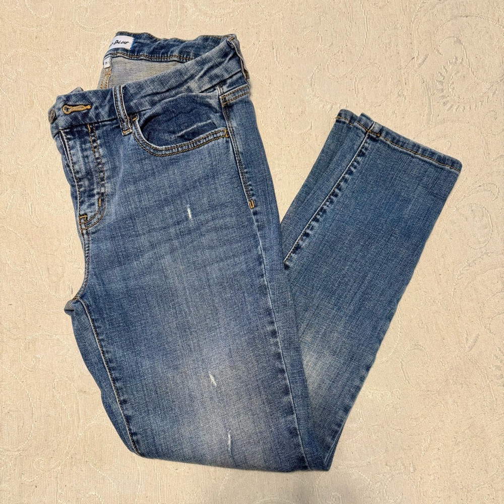 Classic Blue Skinny Women's Jeans